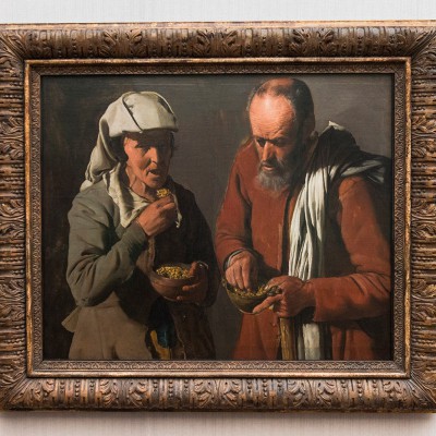 Georges de La Tour - Le repas des paysans vers 1622 - 1625 - toile 76,2 x 90,8 cm - Acquis en 1976