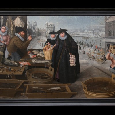 Lucas van Valckenborch (1535-1597) - L'hiver