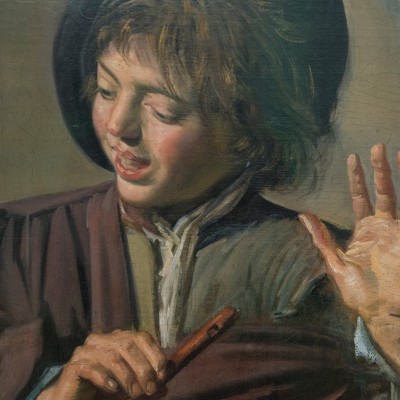 Frans Hals (1581:1585-1666) - Jeune chanteur à la flûte vers 1623-1625