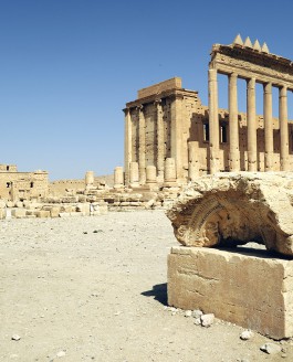 Destruction du temple de Bêl (Palmyre Syrie)  à l’explosif par l’État islamique