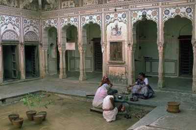 Mandawa province du Shekawati - Rajasthan - Inde 1985