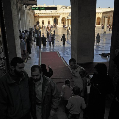 La mosquée Ommeyyade d’Alep