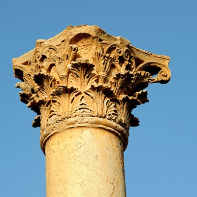   Détail d'un chapiteau corinthien - Palmyre 