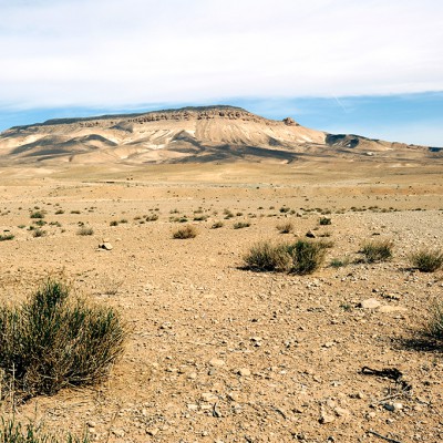 Le désert près de Palmyre