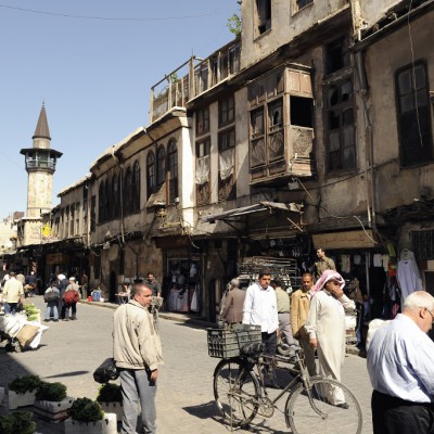 Les rues du vieux Damas.