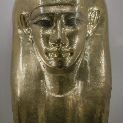 Masque funéraire - Egypte, Basse Epoque, 30e dynastie Musée Calouste Gulbenkian - Lisbonne