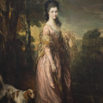 Portrait de Mrs. Lowndes-Stone - Thomas Gainsborough (1727-1788) Angleterre v. 1775 Huile sur toileMusée Calouste Gulbenkian - Lisbonne