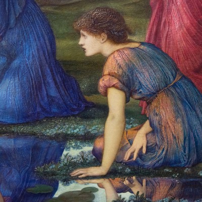 Le miroir de Vénus - Sir Edward Burne-Jones - (1833-1898) Angleterre 1877 Huile sur toile - Musée Calouste Gulbenkian - Lisbonne