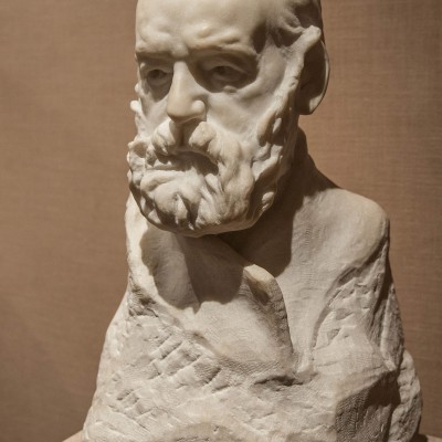 Portrait de Victor Hugo  - Auguste Rodin (1840-1917) - France 1886-88 - Marbre - Musée Calouste Gulbenkian - Lisbonne