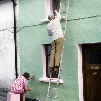 Ville de Dingle - Péninsule de Dingle - Comté du Kerry - Irlande 1984