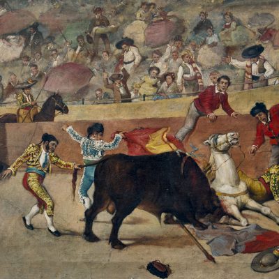Conduccion de ganado en Norteamérica - William R. Wheeler - Musée Taurin - Arènes de Séville