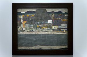 Maison au bord de la rivière, 1914 – Egon Schiele