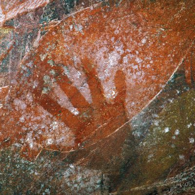 SITE ABORIGÈNE UBIRR ROCK - Peintures rupestres sur le Ubirr Rock faites par les aborigènes de cette région, certaines sont vieilles de plus de 20 000 ans. Australie