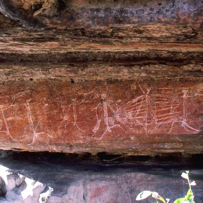 LES PIGEONS VOYAGEURS EN AUSTRALIE > Ed - Ubirr Rock > Ubirr Rock - Peintures rupestres (12) Ubirr Rock - Peintures rupestres 