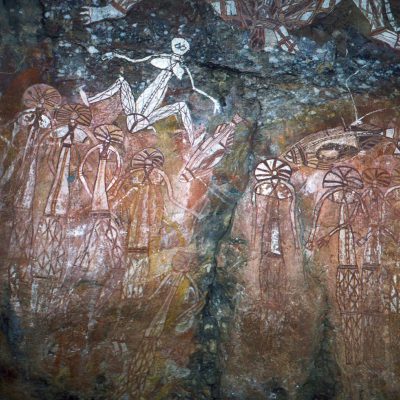  la femme de Namarrgon - Ubirr Rock est l’un des plus grandes sites sacrés aborigènes.