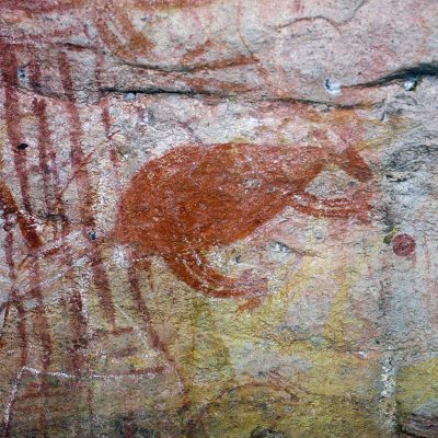Kangourou - Ubirr Rock est l’un des plus grandes sites sacrés aborigènes.