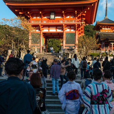 Porte Niō-mon - Le temple Kiyomizu-dera