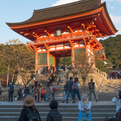 Porte Niō-mon - Le temple Kiyomizu-dera