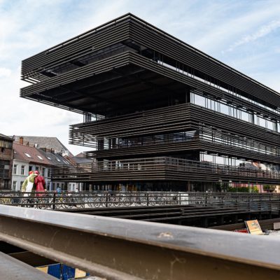 De Krook :Bibliothèque, culture, savoir et innovation - Gand - Belgique
