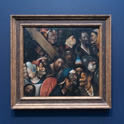 Jheronimus Bosch - Le Portement de croix - ca. 1510
Huile sur toile: 76,7 cm x 83,5 cm
1902-H