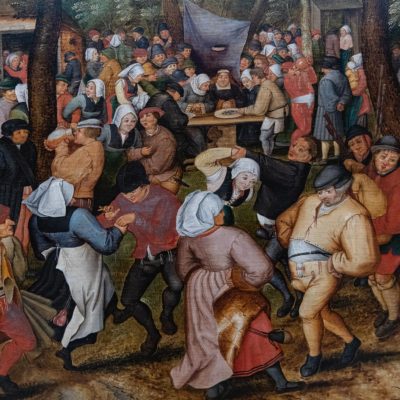 Pieter II Brueghel - La danse de noces en plein air
Huile sur toile: 40,2 cm x 55,6 cm
1914-CJ